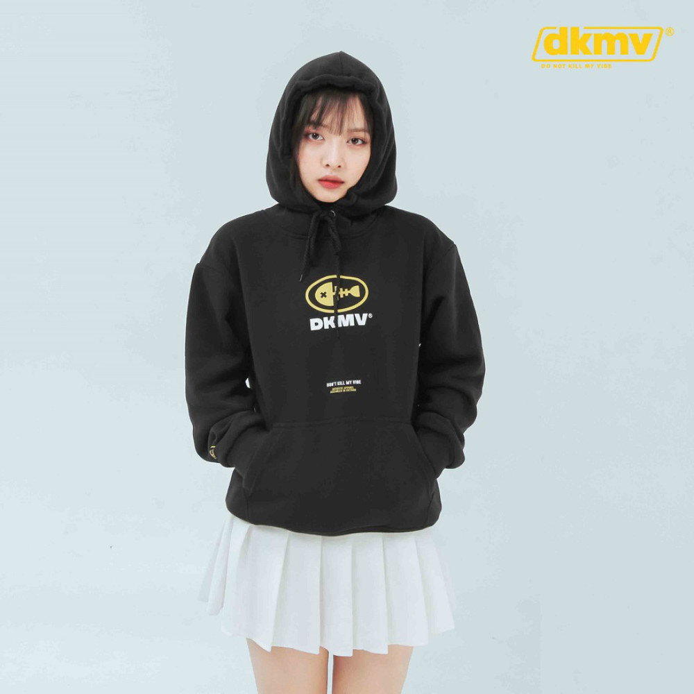 DKMV HOODIE BASIC - BLACK