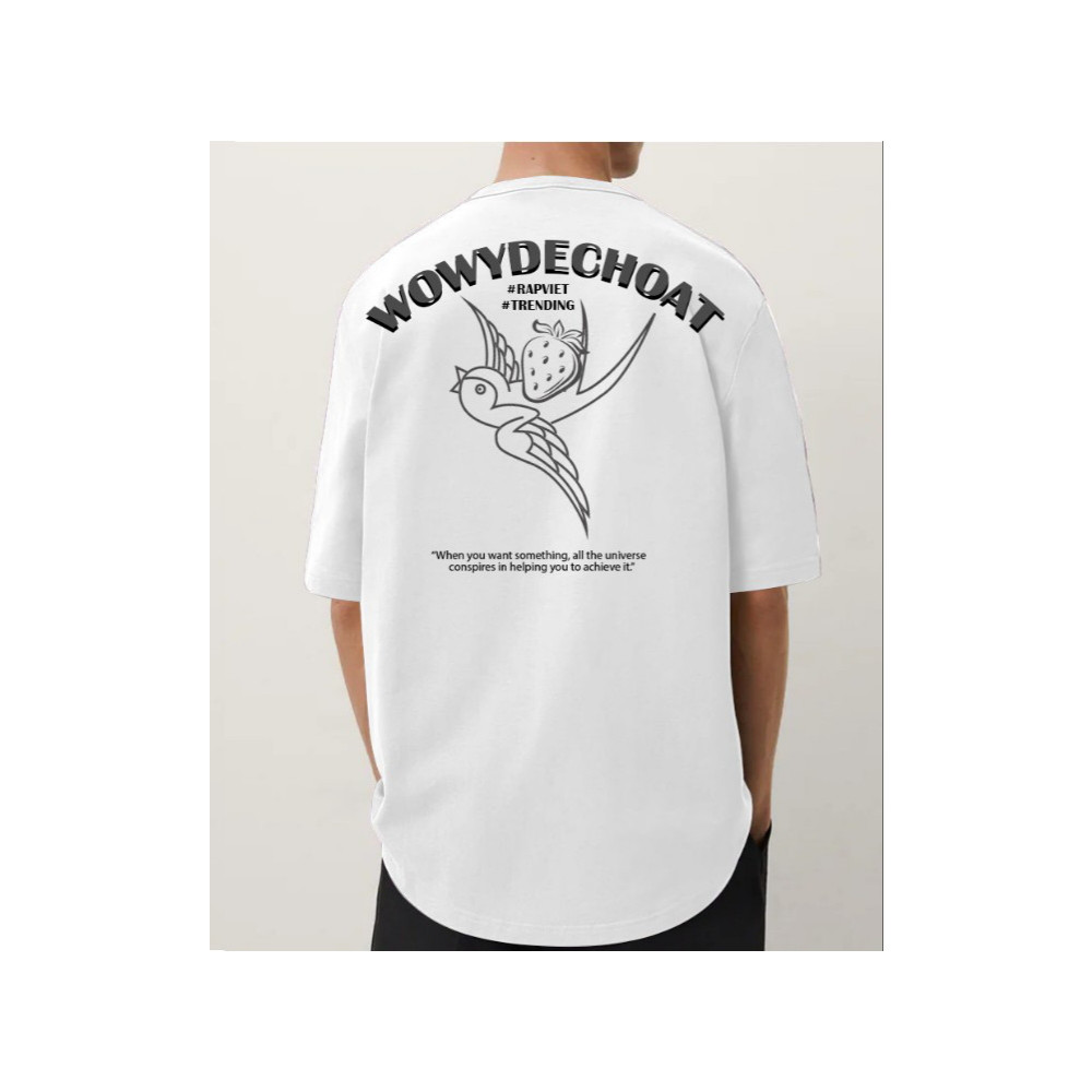 WOWY DẾ CHOẮT - CHIM SẺ DÂU TÂY Limited Editon - white Wowy Dế Choắt - Chim Sẻ Dâu Tây Limited Editon - White