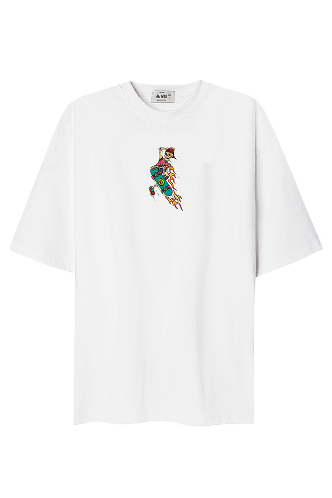 SKATE TILL DEATH T-SHIRT WHITE