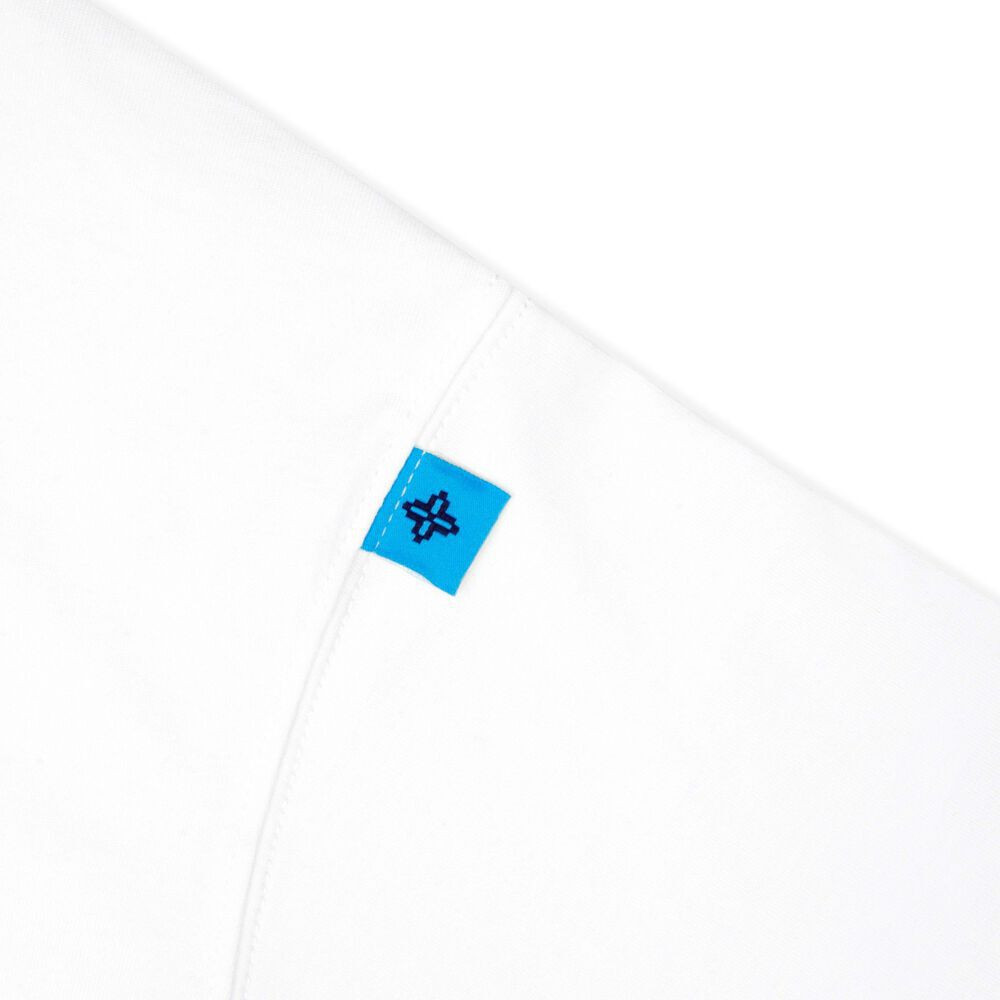 LVS XL LOGO TEE - WHITE/BLACK