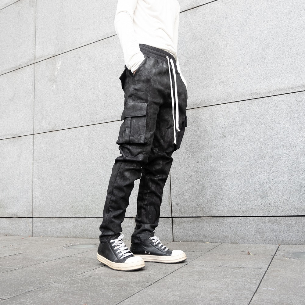 Waxed best sale cargo pants