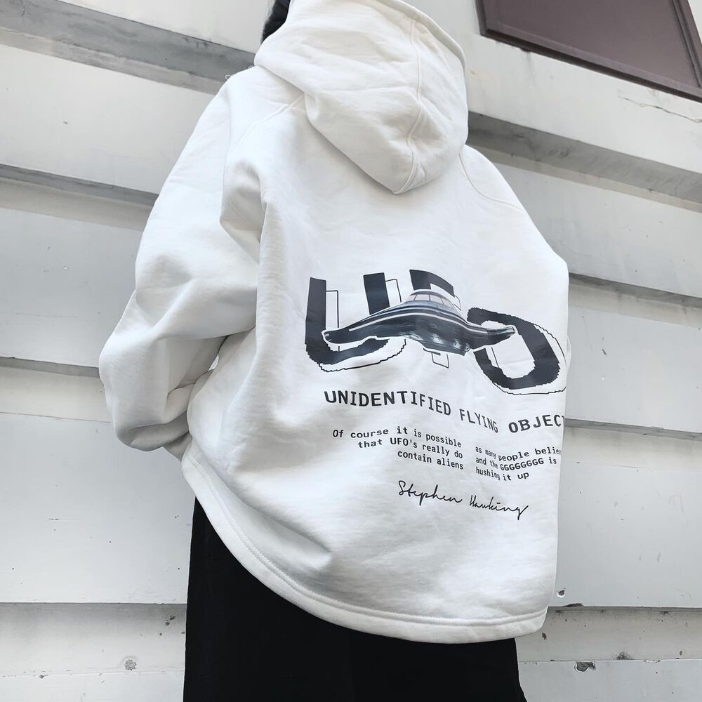 UFO HOODIE - WHITE