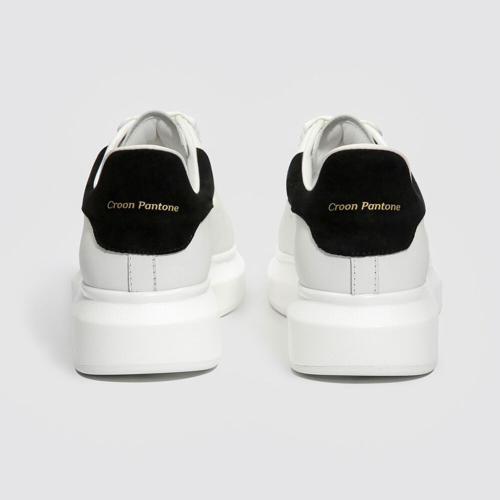 Giày Thể Thao Nam Nữ Croon Pantone Black/White