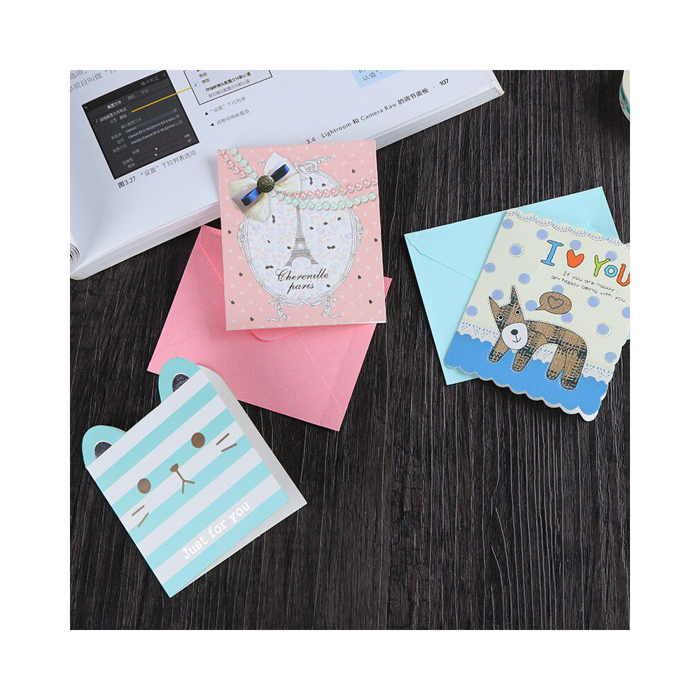 Phong bì với thiết kế đa dạng