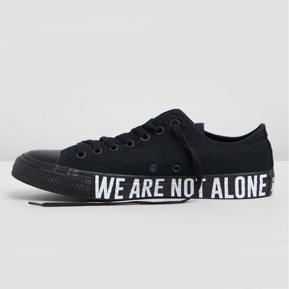 chuck taylor all star we are not alone