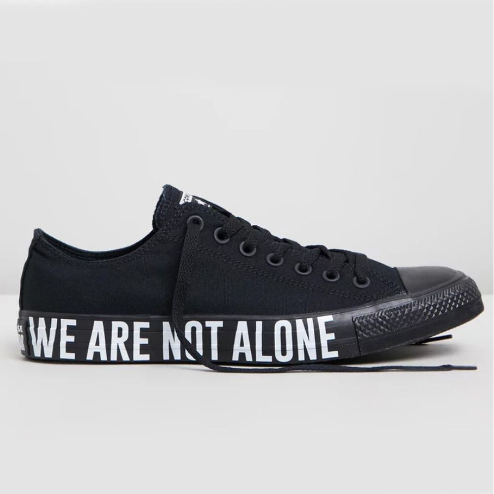 Converse chuck taylor outlet we are not alone