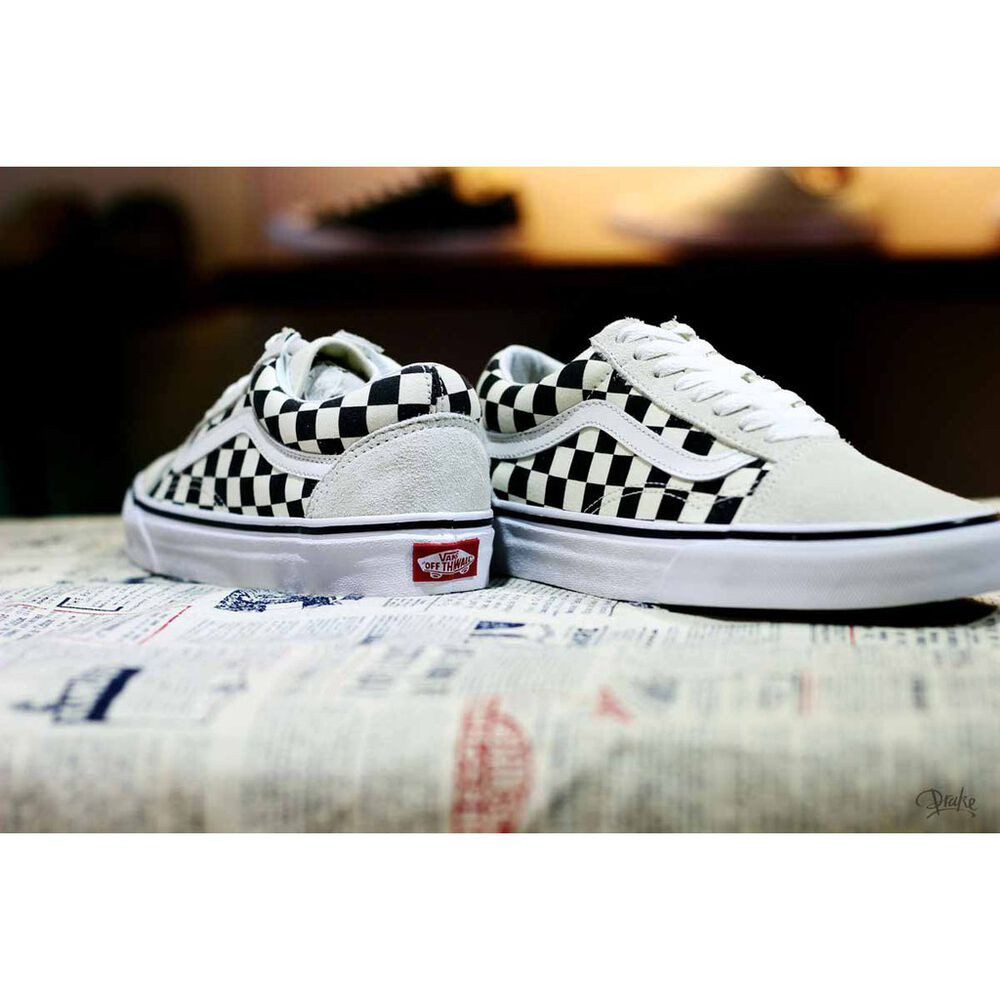 Giày sneakers Vans Old Skool Checkerboard VN0A38G127K