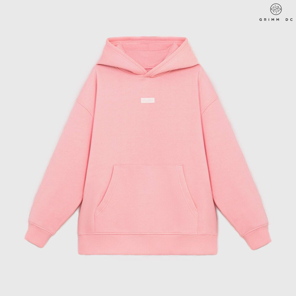 Grimm DC Vietmade box logo Hoodie Pink