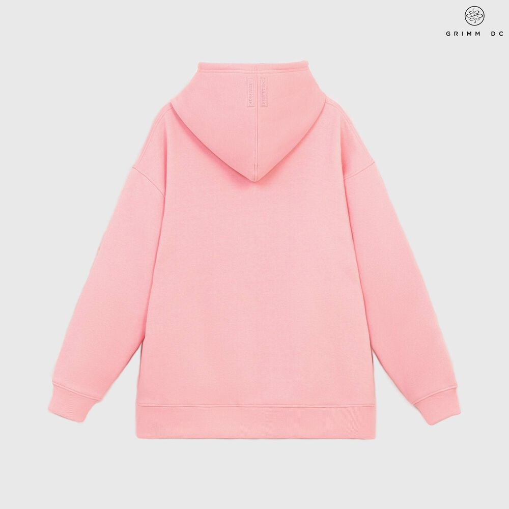 Grimm DC Vietmade box logo Hoodie Pink