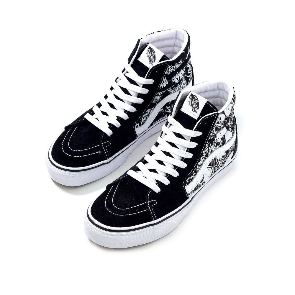 Gi y sneakers Vans SK8 Hi Forgotten Bones VN0A4BV6V8V