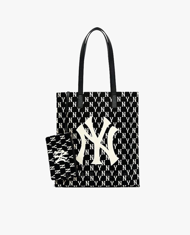 mbxdombacom  15 9982  Túi MLB Monogram Hoodie Bag New York Yankees  Black