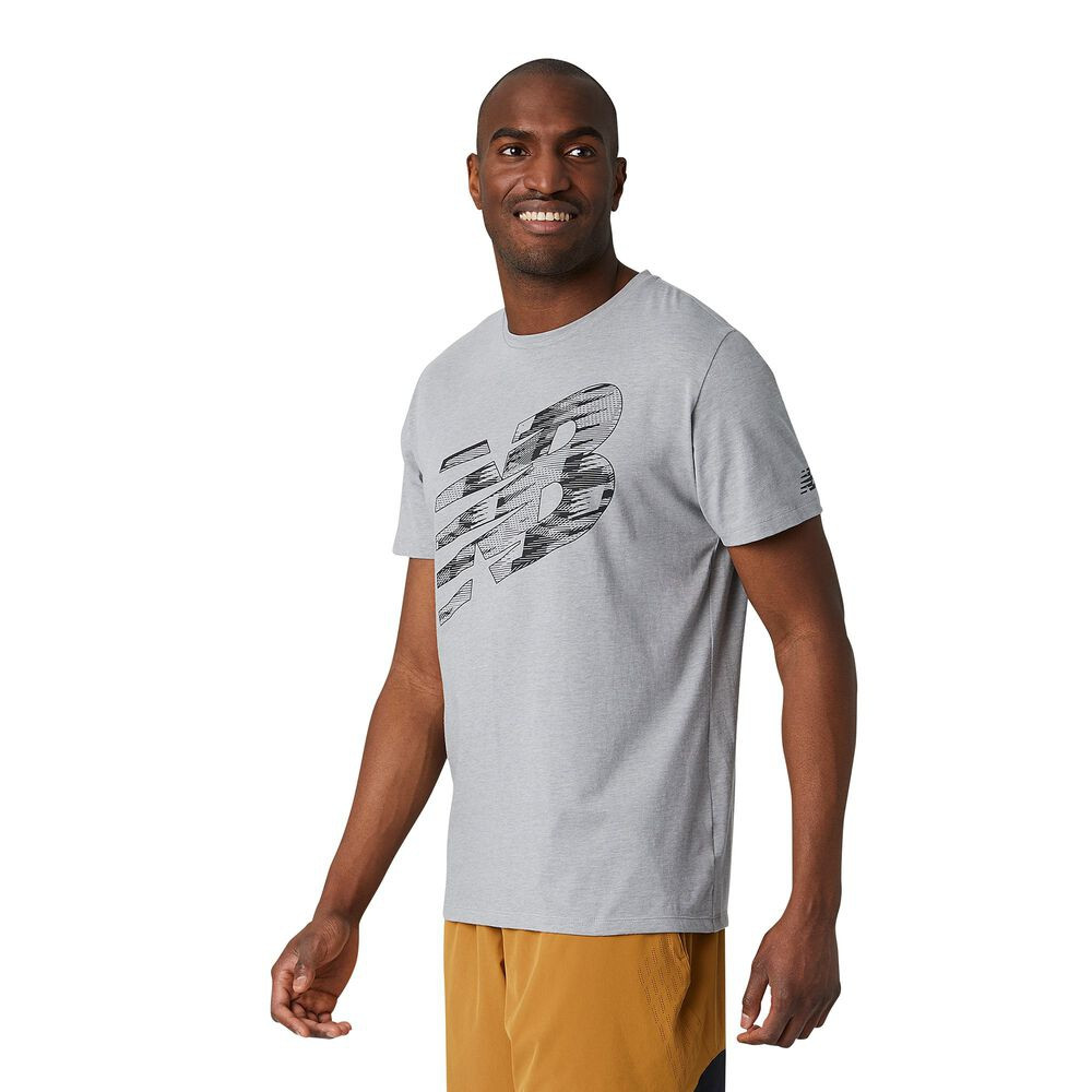 Men's New Balance Graphic Heathertech T-Shirt
