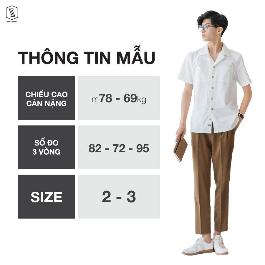 Áo sơ mi nam dài tay slimfit cao cấp BELLUNI vải sợi tre  ADSBPBE 3   Belluni