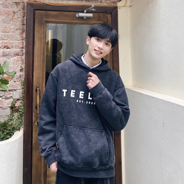 Áo Hoodie Teelab Premium Washed HD039