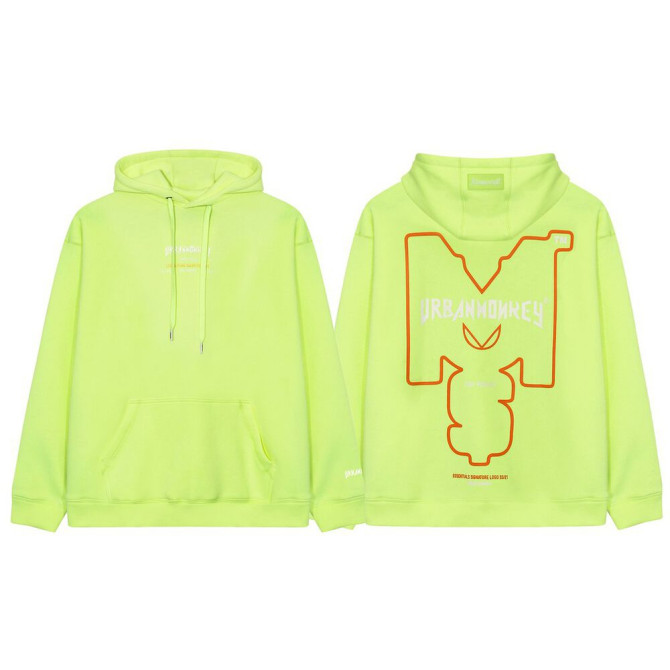 ÁO HOODIE URBAN MONKEY ESSENTIAL 2021 NEON