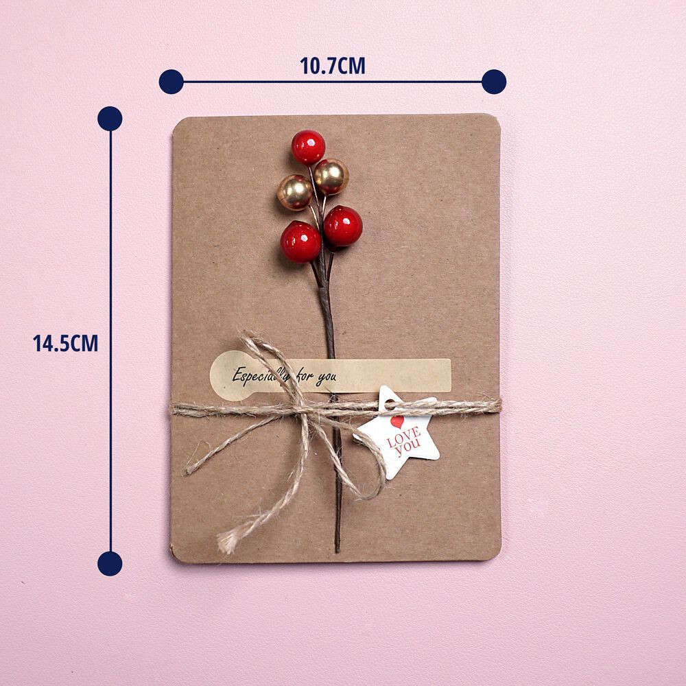 Set thiệp hoa DIY đơn giản dễ làm Thiệp Valentine's Thiệp sinh nhật người  yêu Handmade