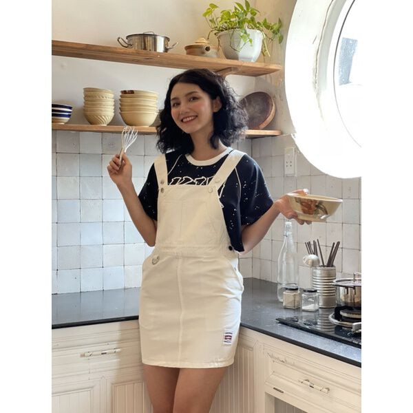 Yếm Váy Ngắn (Mini Skirt Dungarees) // 19 DEGREES