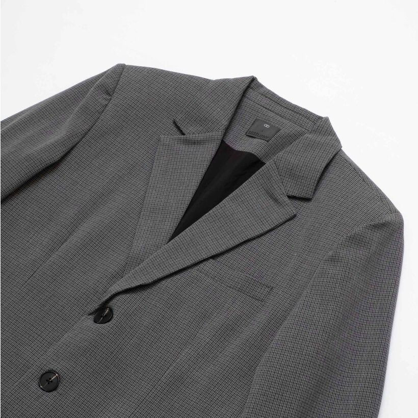 Áo khoác vest dạ nam cổ trụ AKN-043 - Shop áo khoác nam xuất khẩu