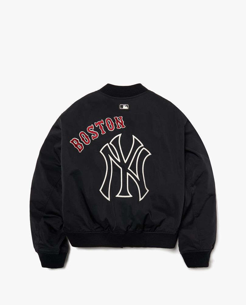 New Era New York Yankees MLB World Series Varsity Jacket Black  Culture  Kings