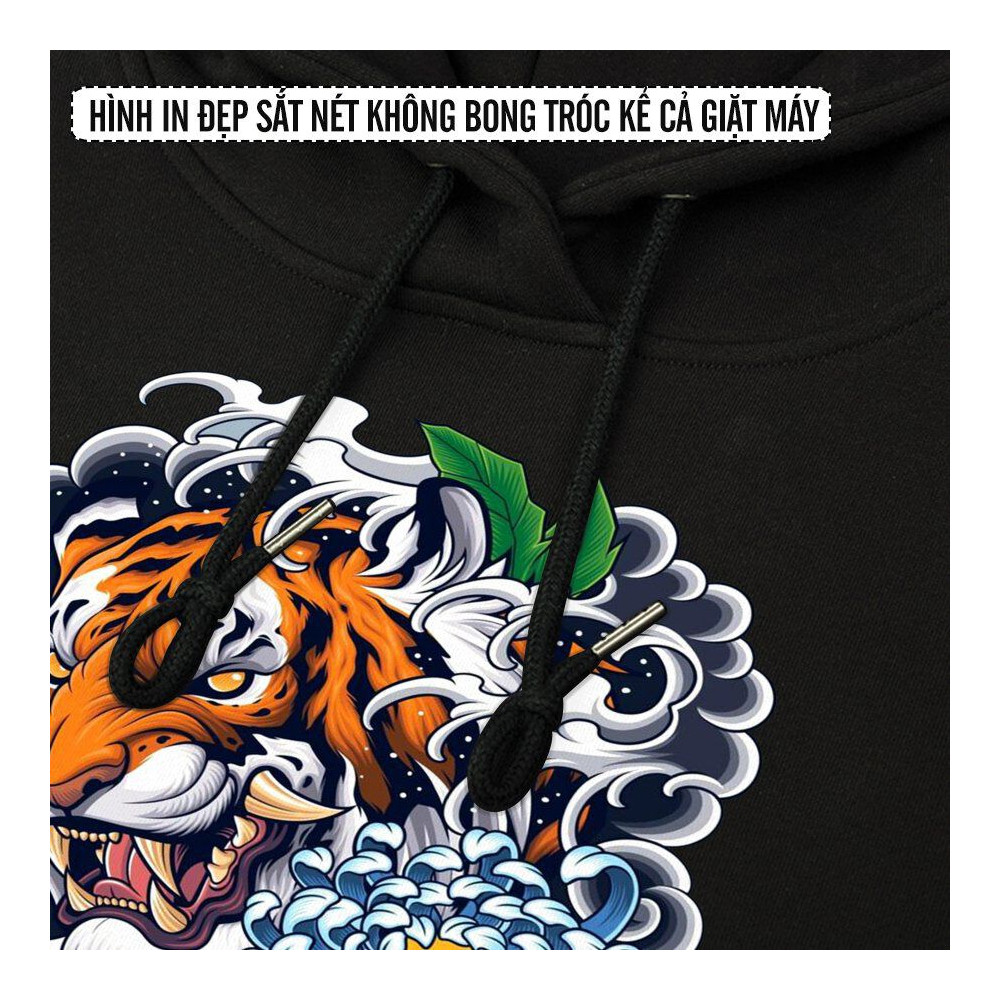 Áo Khoác Có Mũ Trogng Đầu Hình Cọp Tiger Tattoo Style 2022 Hoodie ...