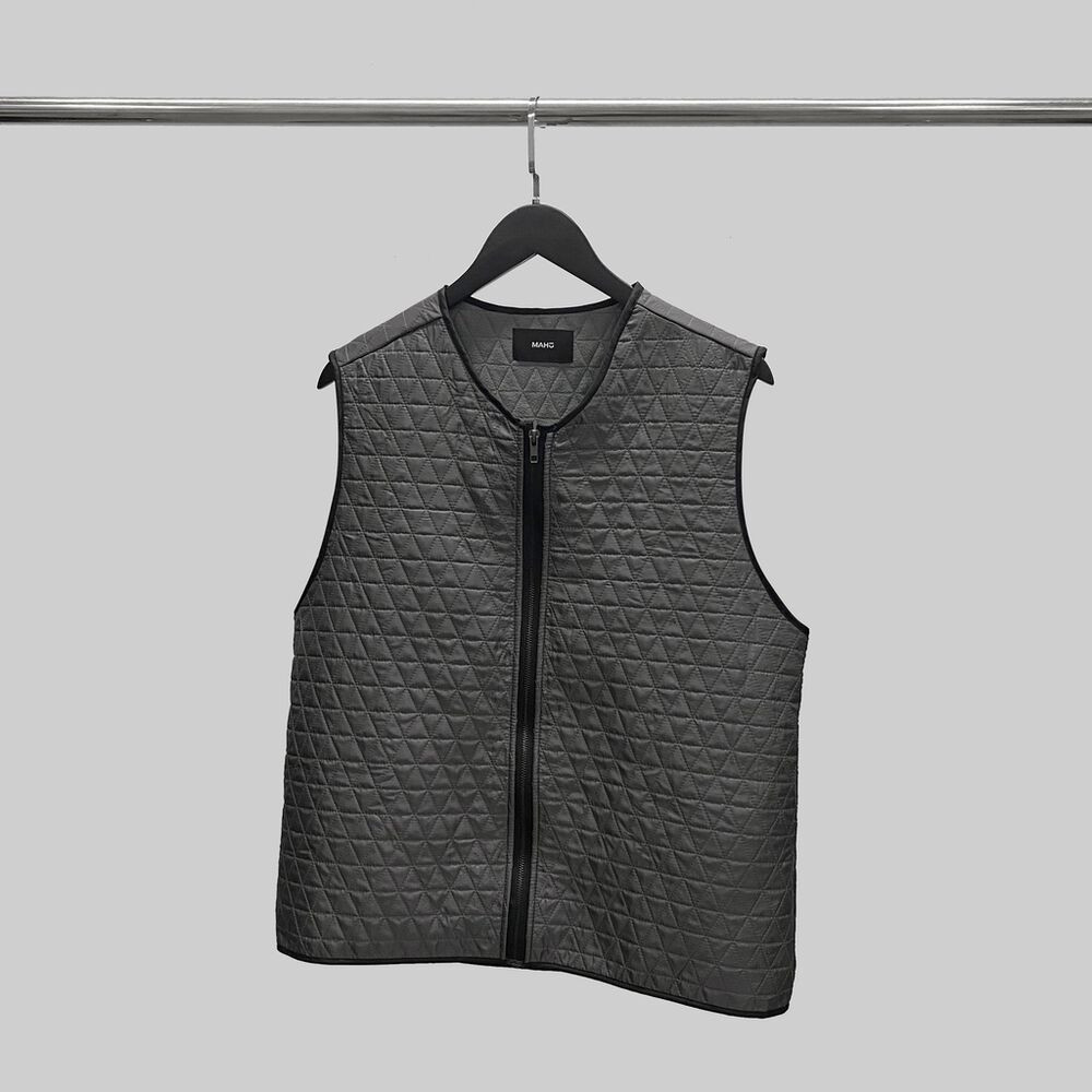 Áo khoác gile nam Adidas Padded Stand-Up Collar Puffy Vest H13558 |  Chiaki.vn