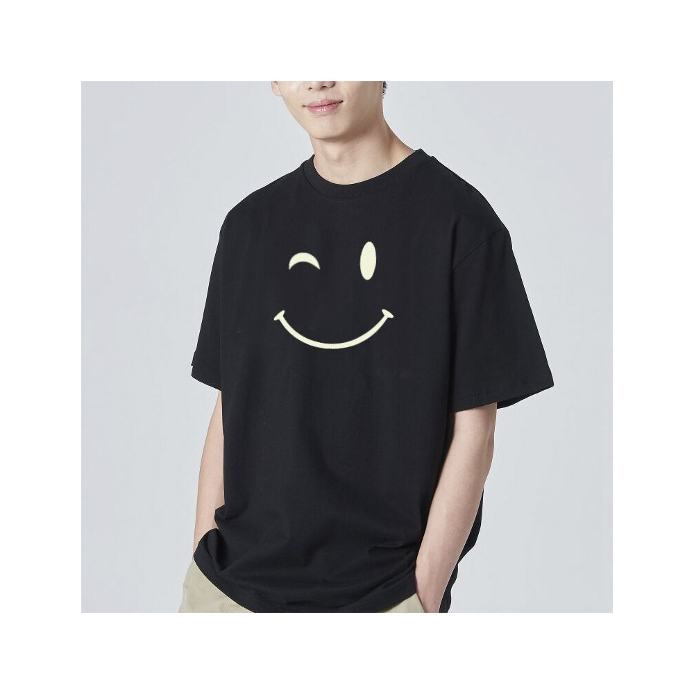 Áo thun hình icon cười dạ quang - LIKA11042009 - Kak