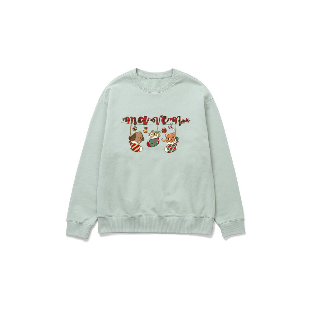 Đồng phục Noel – Xu hướng mới cho mùa Giáng Sinh rực rỡ và ý nghĩa 4 Áo sweater noel dễ thương - LITH25092006