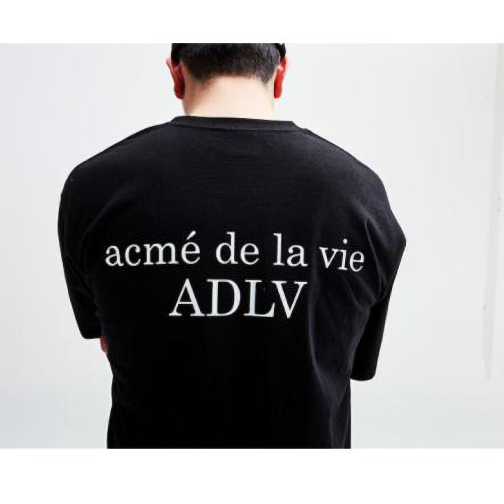 acmé de la vie] ADLV BASIC SHORT SLEEVE T-SHIRT 2 BLACK - 아크메드라비