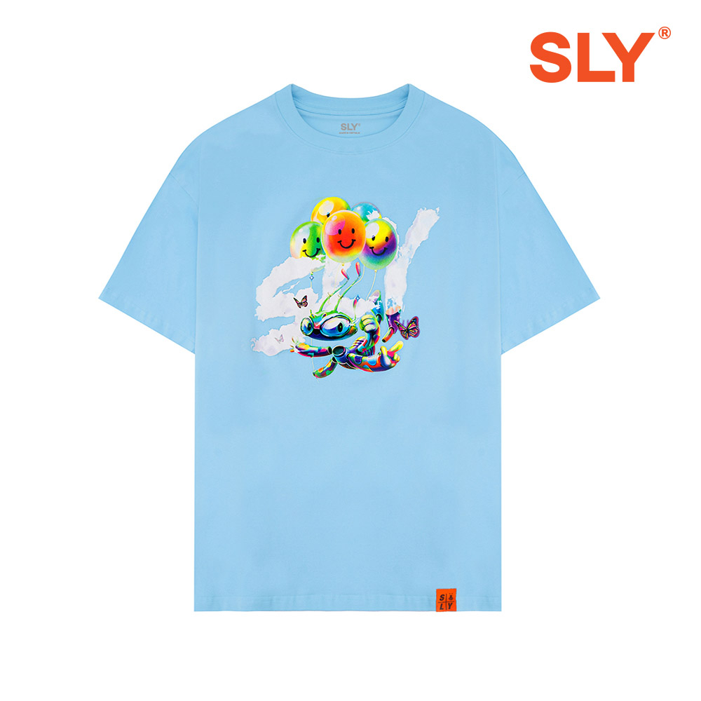 T-SHIRT BALLOONS BLUE