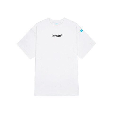 Áo Thun LEVENTS Popular Logo/ White Black