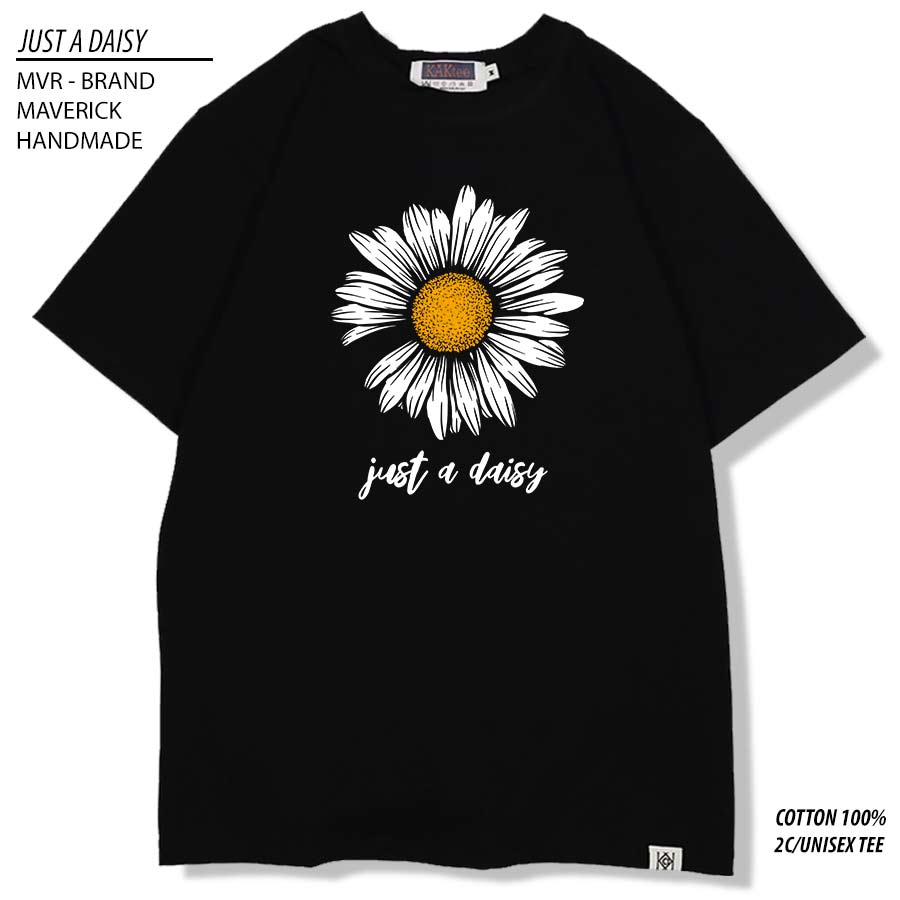 Áo thun in hình hoa cúc trắng - MVR122019009 just a daisy