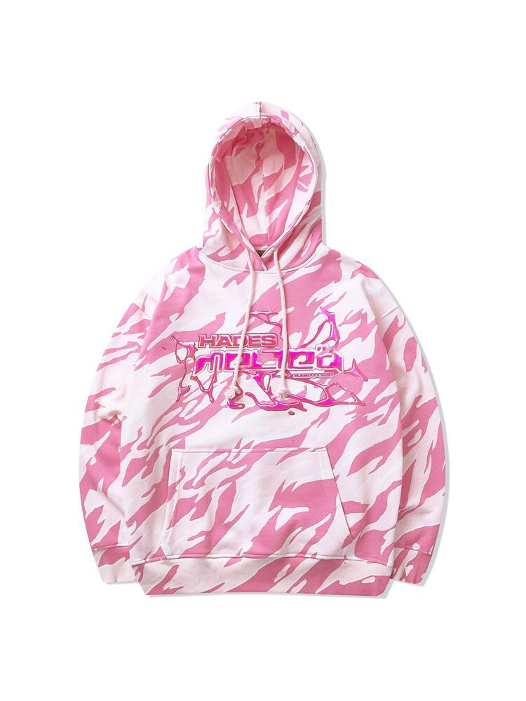 Hellboy pink 2025 camo hoodie