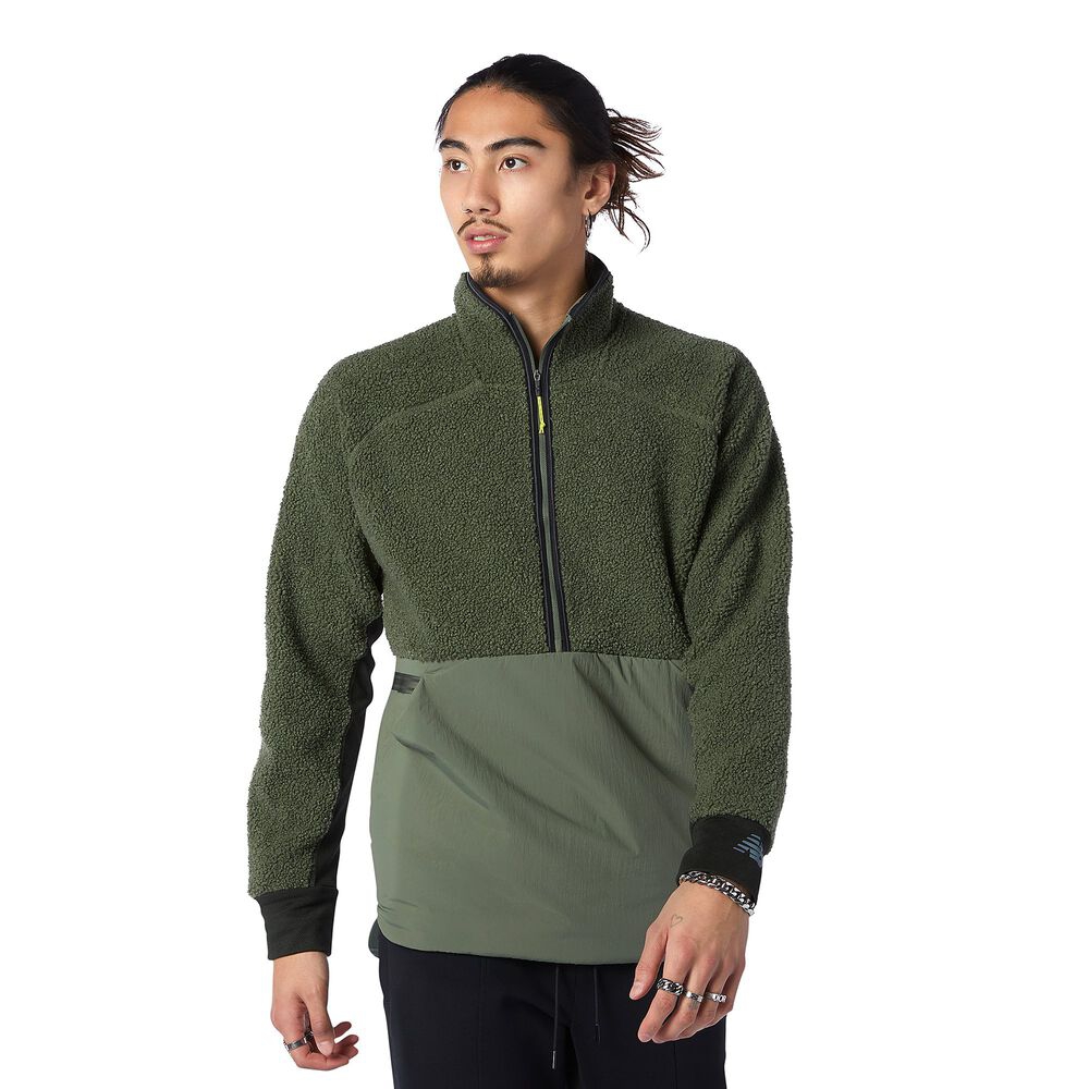 Men's New Balance Q Speed Sherpa Pullover