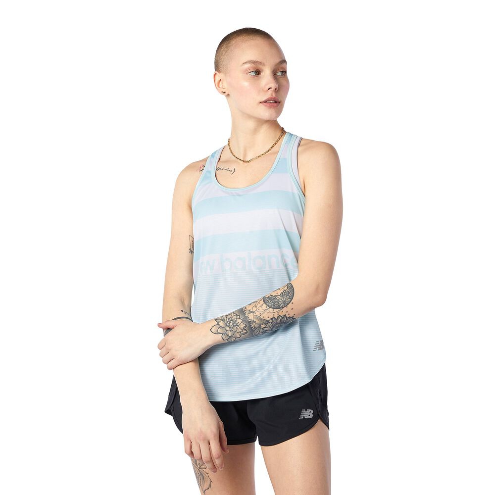 Women's New Balance Printed Accelerate Tank