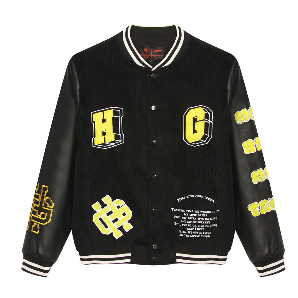 HUGU Áo Khoác Varsity HUGU CORDUROY VARSITY JACKET SS02