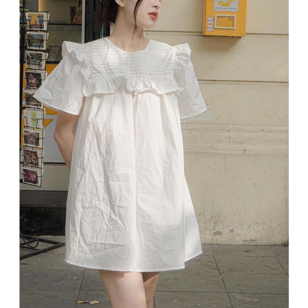 Lịch sử giá Váy babydoll trắng hotgirl bigsize cập nhật 2/2024 - Mua Thông  Minh