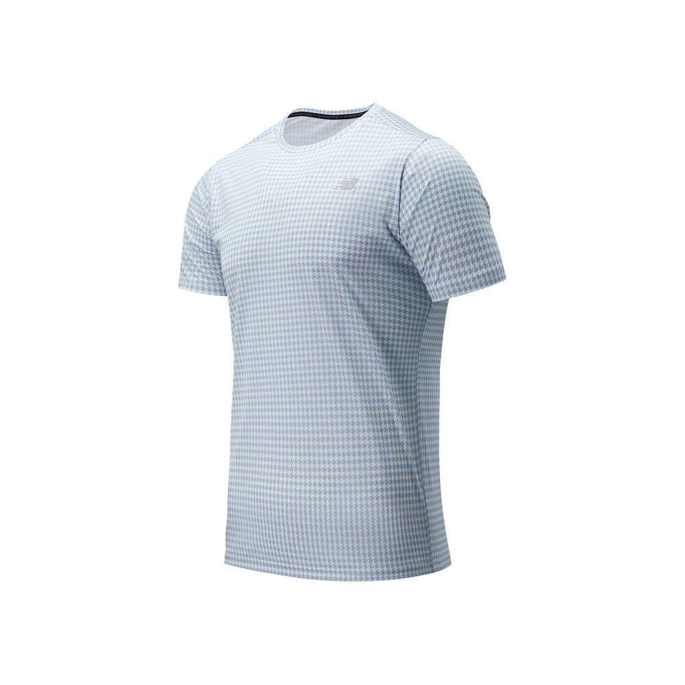 Men's New Balance Printed Accelerate Short Sleeve Shirt