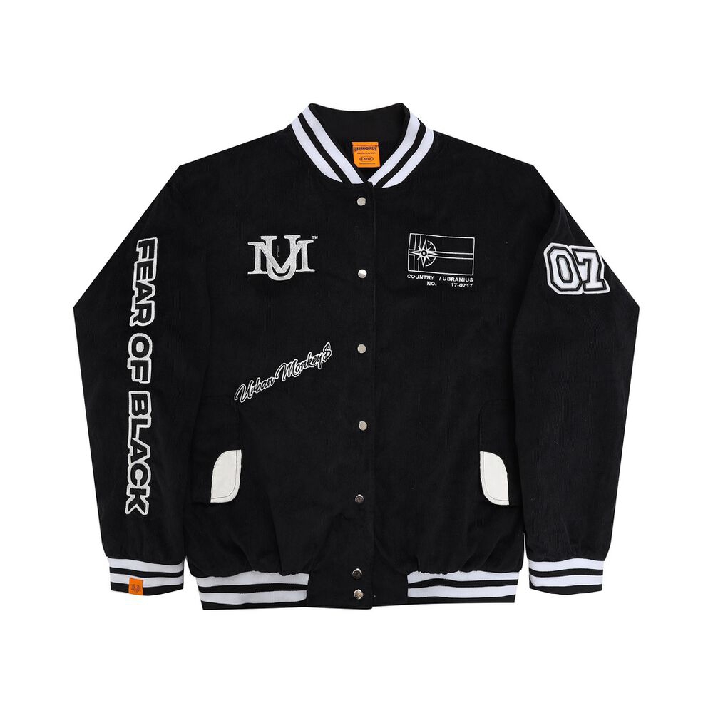 dosiin urban monkey ao khoac urban monkey basic varsity black 418843418843