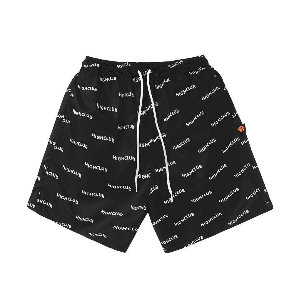 HIGHCLUB LOGO WORKMARK SHORT - BLACK