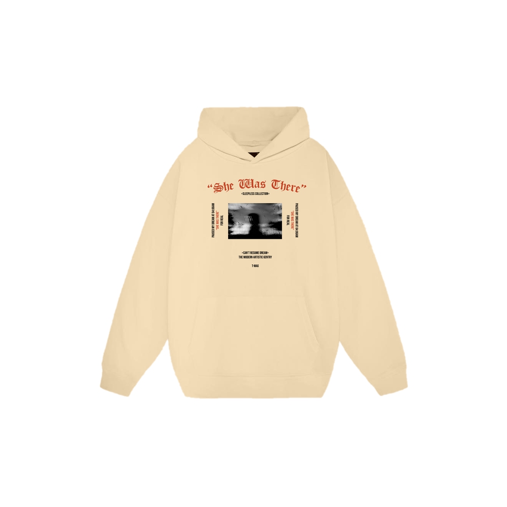 She Was There Hoodie (Beige)