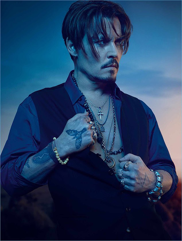 Johnny Depp  For 2018 Dior Add Campaign   Johnny depp style Johnny  depp hairstyle Johnny depp
