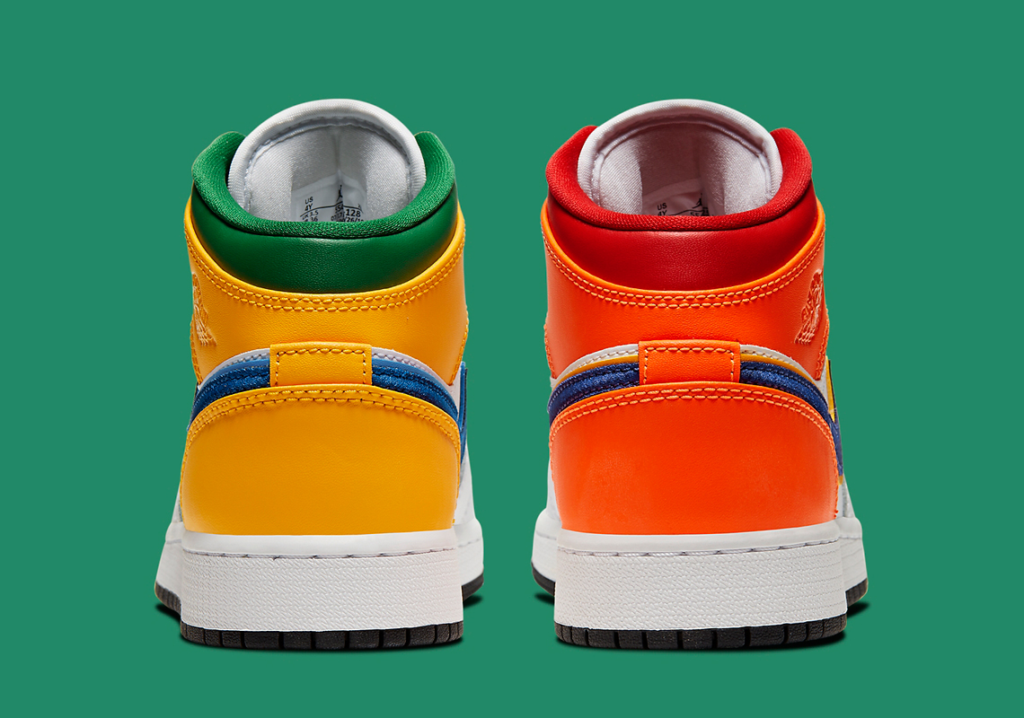 Color block jordan clearance