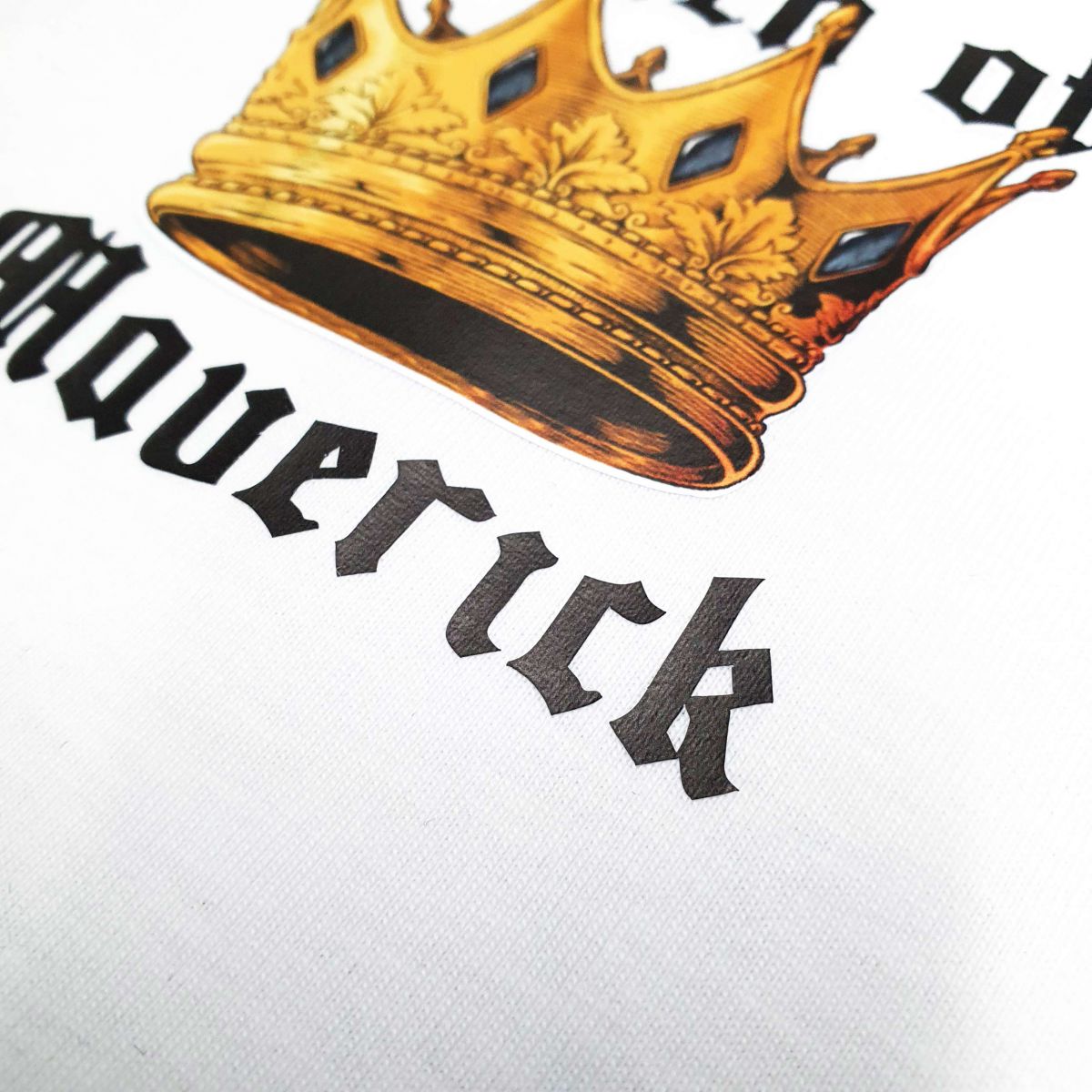 Áo thun Maverick KING logo - MVR21032009 trắng
