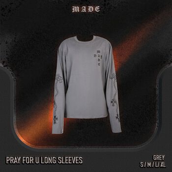 Pray for u long sleeves