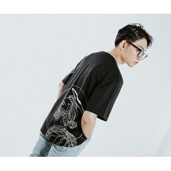 HELLS ANGELS TEE-BLACK (DẠ QUANG)