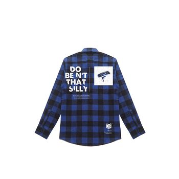 Áo Khoác Caro Flannel Dont Be Blue