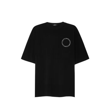 Áo Thun Thêu Tọa Độ Đen