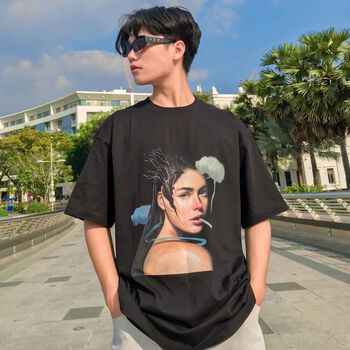 Graphic Oversize Tee - Lavie est Belle