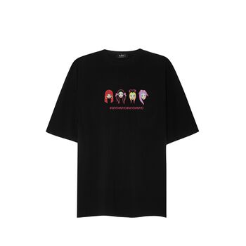 Áo Thun 4 Girl Black