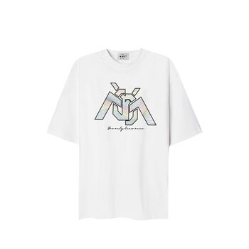 Áo Thun Thêu MYO Lục Sắc #2 White